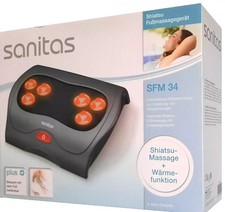 Sanitas Fußmassagegerät Shiatsu SFM 34 Blutmuskelzirkulation Massagegerät