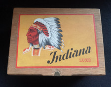 Indiana LUXE HAVANA  - alte Zigarrenkiste - Indianer Häuptling
