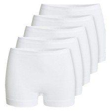 5 Pagenschlüpfer Unterhose mit Bein SCHÖLLER auswechselbares Gummi Feinripp