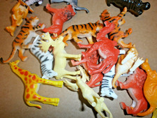 48 x  wilde Tiere Zootiere 5 -7 cm -  Mitgebsel , Geburtstag, Spielen, Sammeln