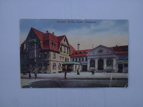 Zwickau schedewitz gasthof - ak,