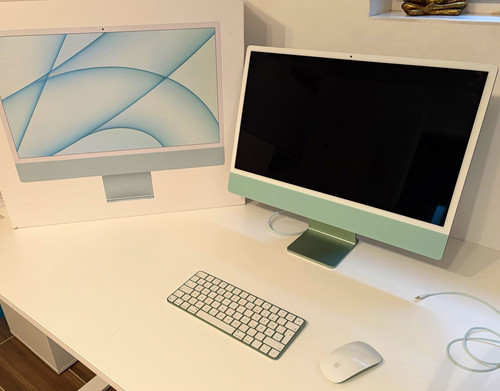 Apple imac zoll - zoll, grün