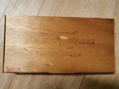 Geiger zigarrenschachtel aus - zigarrenschachtel,