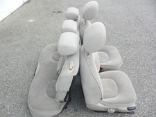 Sitz Fahrersitz Beifahrersitz Veloursitz Sitzgarnitur Rückbank Rover 75 beige