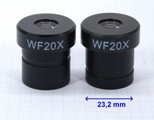 2x Mikroskop Okular Okularpaar
