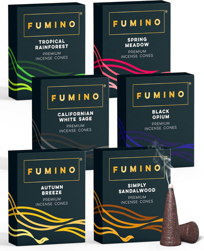 Fumino räucherkegel set - fumino, räucherkegel-set