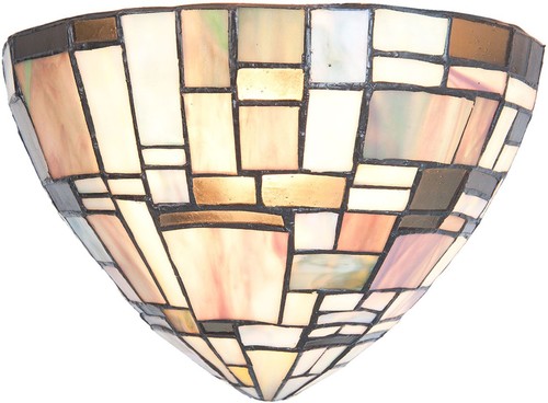 Wandlampe tiffany bunt - tiffany,