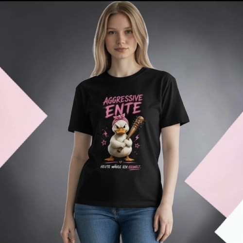 Aggressive ente shirt - ente, t-shirt