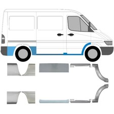 Für Mercedes Sprinter 1995- Kürz 10x Schweller Reparaturblech Kotflügel / Satz
