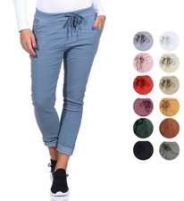 Hosen damen stretch stoffhose - hosen,