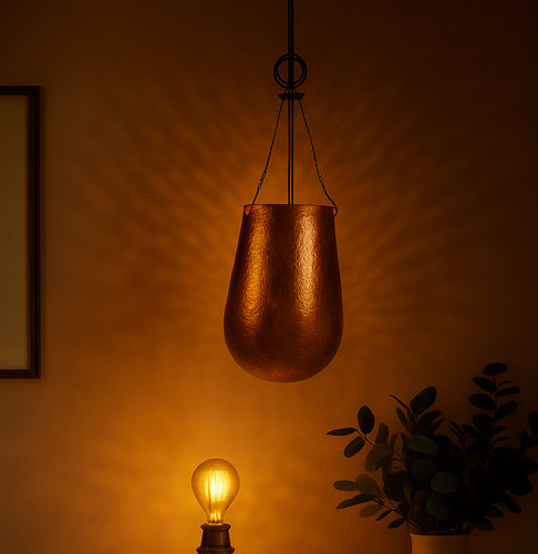 Vintage kupfer glas - vintage,