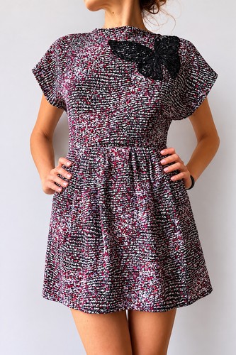 Vintage candy cotton kleid - vintage,