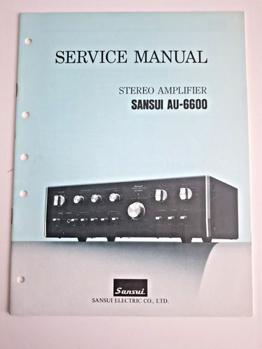 Original service manual sansui - original,