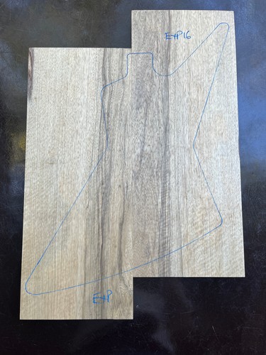 Black limba korina - /,