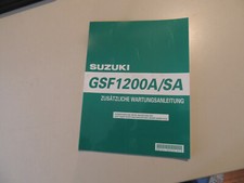 Suzuki GSF1200 A Bandit Ergänzungs Werkstatthandbuch ABS Reparaturanleitung 2006