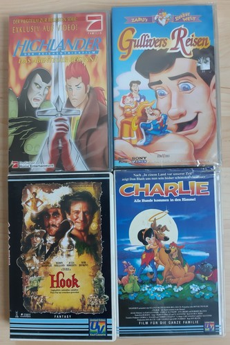 Vhs kassetten kinderfilme 2x - vhs,
