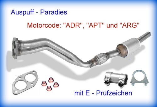 Katalysator krümmrohr für - +,