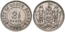 State of British North Borneo - 2 1/2 Cents 1903 - Erhaltung !