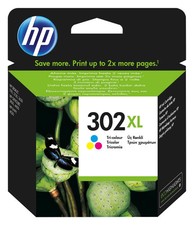 302xl f6u67ae tinte color - hp,