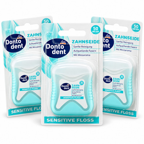 Dontodent zahnseide - 3x,