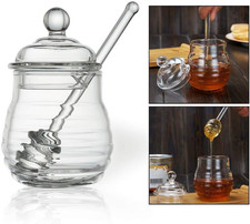 Glas Honiggläser mit