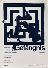 Original GEFÄNGNIS Filmplakat