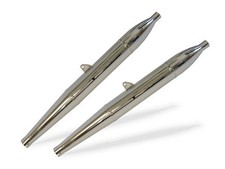 Set: 2 Auspuff 3-teilig in