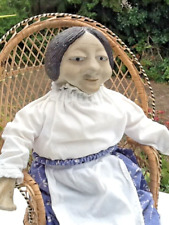 Nachlass Peter Müller Keramik Figur Frau Puppe 47 cm Objekt 70er