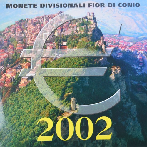 San marino set - marino,, euros,