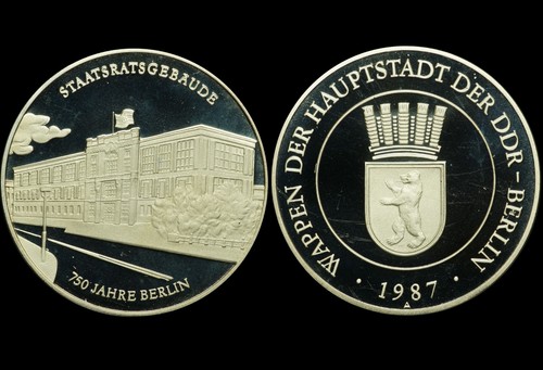 Berlin medaille 1987 - medaille,