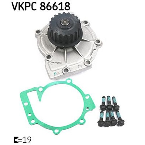 Skf wasserpumpe für ford - für,