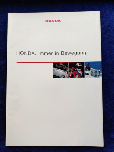 Honda prospekt 1999 s2000 - honda,