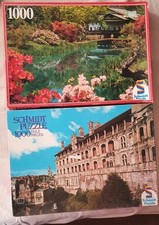 2 X  1000 Teile Schmidt Puzzle