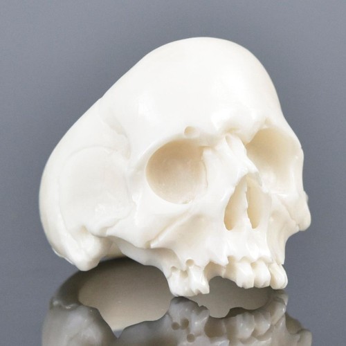 Totenkopf ringgröße 5 - ringgröße, 6.5