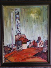 Industrielandschaft Gemälde