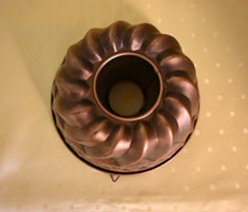 Vintage kleine Kupfer Backform