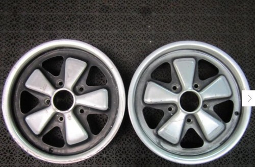 Porsche fuchsfelgen j x - 2x, 4,5