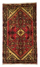 Teppich Hamadan Handgeknüpft Perserteppich Orientteppich Tappeto Carpet 115x67cm