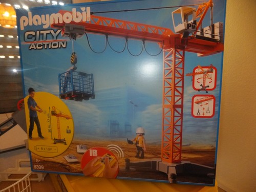 Playmobil 9399 baukran mit - baukran,