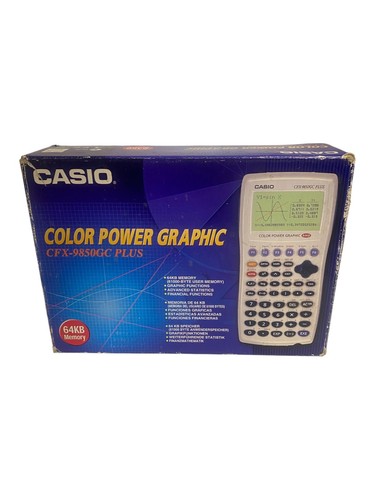 Casio cfx 9850gc plus - cfx,