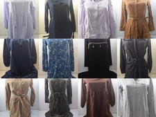 12 Stk Damen Kleider Paket Gr S 36 38 Bekleidung Blusen T-Shirt sommer Tesettür