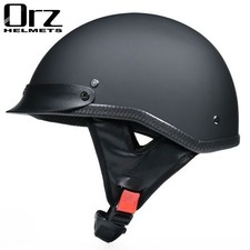 ORZ Schwarz Motorrad Helm