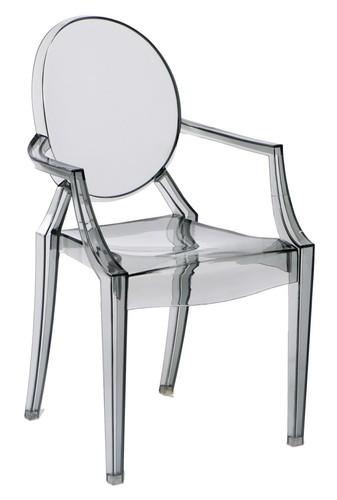 Transparenter stuhl royal - transparenter,