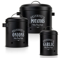 3x Vorratsdosen set Zwiebeln