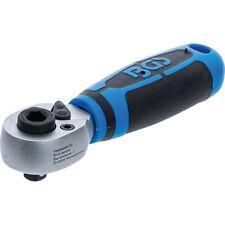 BGS Bit-Knarre für 1/4" Bits, Bit Ratsche Umschaltknarre Länge 105mm