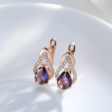 Ohrringe Ohrhänger Creole 585