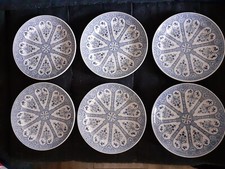 6 antike Fayence Keramik