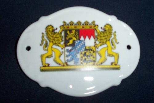 Bayerisches türschild bayern - bayerisches,