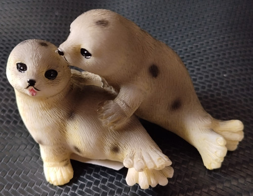 Robbe figuren stück deko - robbe,