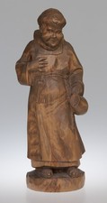 Holzfigur Mönch 45cm Mussner